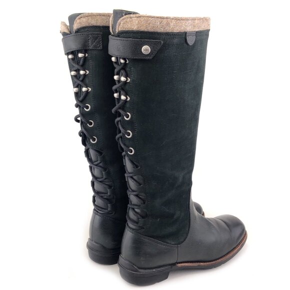 UGG Smithfield Leather Winter Riding Boots 8 - Picture 5 of 16